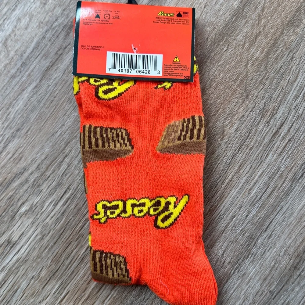 Men's Novelty Dress Socks Food Themed: Diet Coke, French Fries, Reese’s